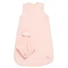Sauthon Gigoteuse Bébé Hiver En Double Gaze De Coton Et Son Doudou Mouchoir Rose