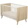 Kronos Lit bébé Chêne strié sépia
