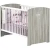 BABYPRICE Lit Bebe Smile Chene Silex 3 Positions 60 x 120 cm cm