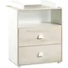 Sauthon Babyprice commode a langer smile hetre cendré 2 tiroirs BAB3500760101155