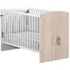 Lit bébé - 120 x 60 cm - Babyprice Lapinou - Sérigraphie lapin