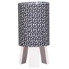 SAUTHON Lampe de chevet moderne Miss Fleur de Lune