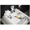 Matelas à langer 5x52x68cm en coton blanc taille  CHAO CHAO - Sauthon TU