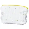 Sterntaler Trousse de toilette - Babyfan - Blanc - Coton Bio - Souple - Zippée