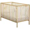 Baby Price Lit à barreaux First naturel (60 x 120 cm)