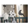 Mobile musical en velours blanc CHAO CHAO - Sauthon TU