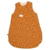 Sauthon Gigoteuse Bébé Hiver Croisée En Double Gaze De Coton Marron