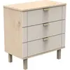 Solène Commode 3 tiroirs Beige cendré