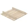 Sauthon mobilier Plan à langer pour commode Acces bois blanc
