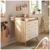 SAUTHON Commode 3 tiroirs Access Blanc Bois