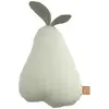 Coussin déco poire 23x36cm en coton Vert tilleul BOTANICA - Sauthon TU