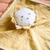Doudou mouchoir soleil en coton blanc SUNLIGHT - Sauthon TU