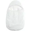 Nid d'ange hiver 5 attaches Promenons nous BLANC Sauthon