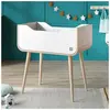 Berceau pieds bois Bambin BLANC Sauthon Original