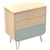 Commode pieds fil Galopin BLEU Sauthon Original