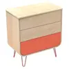 Commode pieds fil Galopin ROSE Sauthon Original
