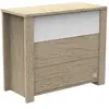Sauthon Commode Bébé 3 Tiroirs Antonin Bois Et Blanc - Sauthon Meubles