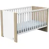 Sauthon Lit Little Big Bed 70x140cm Antonin Version Bois Et Blanc
