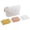 Trousse de toilette et carré éponge en coton SUNLIGHT - Sauthon TU
