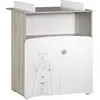 BABY PRICE Commode à langer 2 portes TEDDY