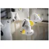 Mobile musical bébé Eléphant en coton gris BABYFAN - Sauthon TU