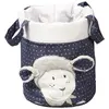 Lot de 3 corbeilles gigogne Sauthon Baby Déco tissu merlin