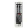 Rotring Tikky, lot de 3 Porte-mines Noir, HB 0.35/0.5/0.7mm, étui transparent