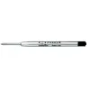 PARKER recharge bille Quinkflow, pointe fine, noire, blister X 1