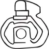 Silent-bloc Échappement Bosal 255-026 (kit)