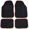 1er prix Jeu De Tapis Universel En Moquette Noir Et Rouge Norauto Unikar