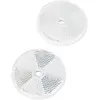2 Catadioptres Ronds Blancs 2en1 Norauto