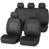 Jeu Complet De Housses Universelles Voiture Norauto Rhea Noir Avec Cer...