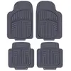 Jeu Complet De Tapis Universels Noirs En Pvc Norway