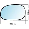 Mad Miroir De Rechange Grand Angle Côté Conducteur Renault Laguna I 94>01