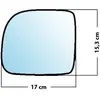 Mad Miroir De Rechange Grand Angle Côté Conducteur Renault Kangoo Mk1 / Express