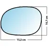 Mad Miroir De Rechange Grand Angle Côté Conducteur Peugeot 206 98>06