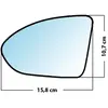 Mad Miroir De Rechange Grand Angle Côté Conducteur Vw Golf Vii 2012 