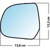 Mad Miroir De Rechange Grand Angle Côté Conducteur Dacia Duster 2010  / Lodgy 2012  /