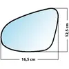 Mad Miroir De Rechange Grand Angle Côté Conducteur Toyota Yaris 2008 