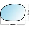 Mad Miroir De Rechange Grand Angle Côté Conducteur Citroen C2 / C3 / C3 Pluriel / Peugeot