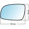 Mad Miroir De Rechange Grand Angle Côté Conducteur Vw Polo 00>02 / Lupo / Seat Arosa