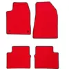 Jeu Complet De Tapis Sur Mesure Rouge En Moquette Couture