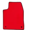 1 Tapis Avant Sur Mesure Rouge En Moquette Couture