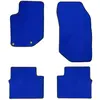 Jeu Complet De Tapis Sur Mesure Bleu En Moquette Couture