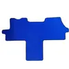 1 Tapis Avant Sur Mesure Bleu En Moquette Couture Spécial Utilitaire