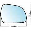 Mad Miroir De Rechange Bombé Côté Passager Audi Q3 2011 