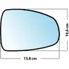 Mad Miroir De Rechange Bombé Côté Passager Audi A1 2010 