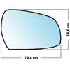 Mad Miroir De Rechange Bombé Côté Passager Audi A3 Sportback 2008 2012