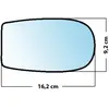 Mad Miroir De Rechange Bombé Côté Passager Fiat Punto 99>05