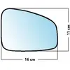 Mad Miroir De Rechange Bombé Côté Passager Renault Megane 3 08  / Laguna 3 08